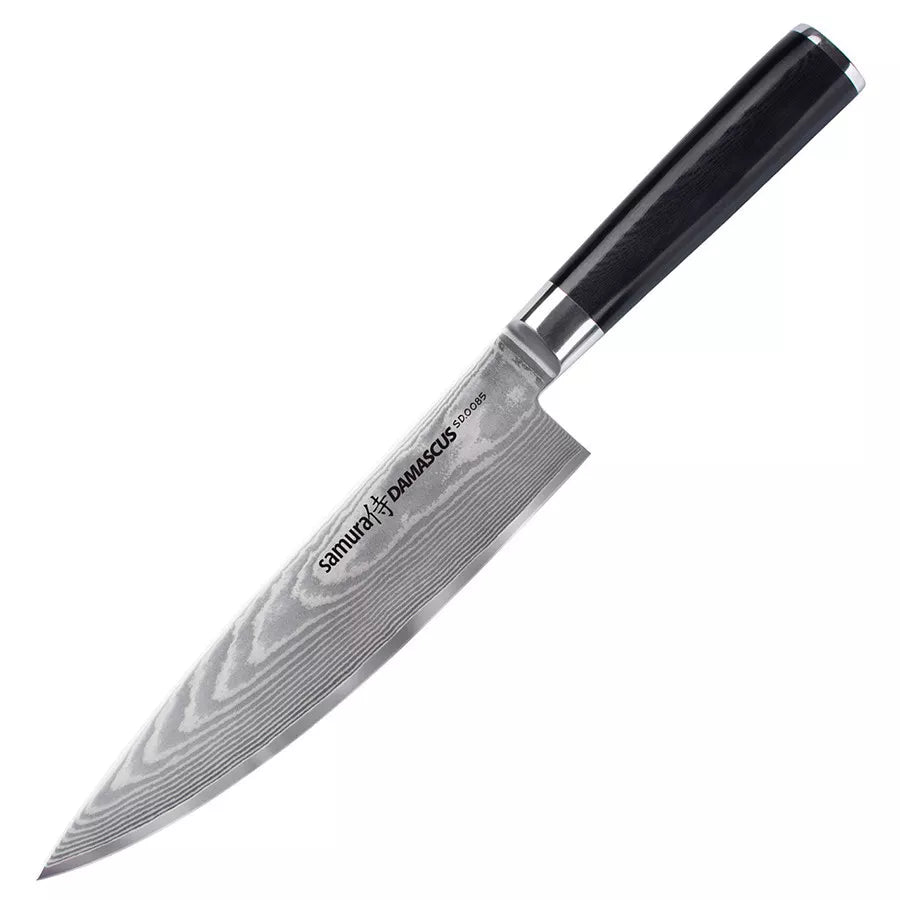 Cuchillo de Chef Samura serie Damascus