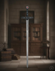 Espada Templaria, hoja rústica