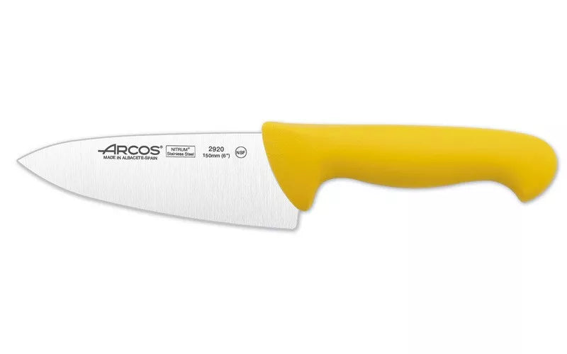 Cuchillo de cocinero alto rendimiento, 150 mm.