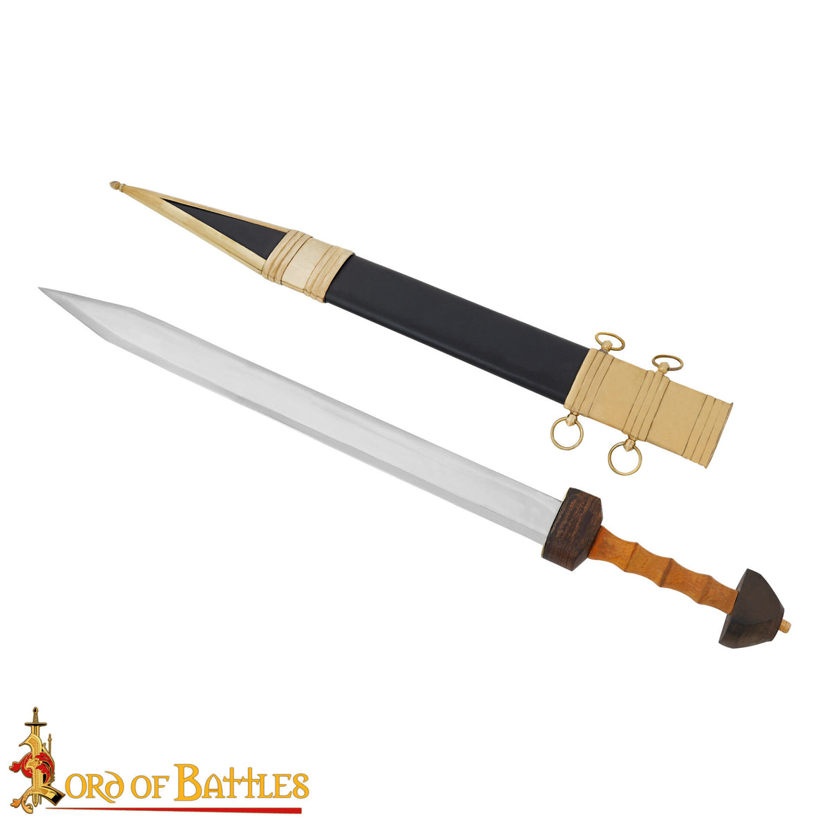 Gladius Romana de Legionario decorativa, con vaina