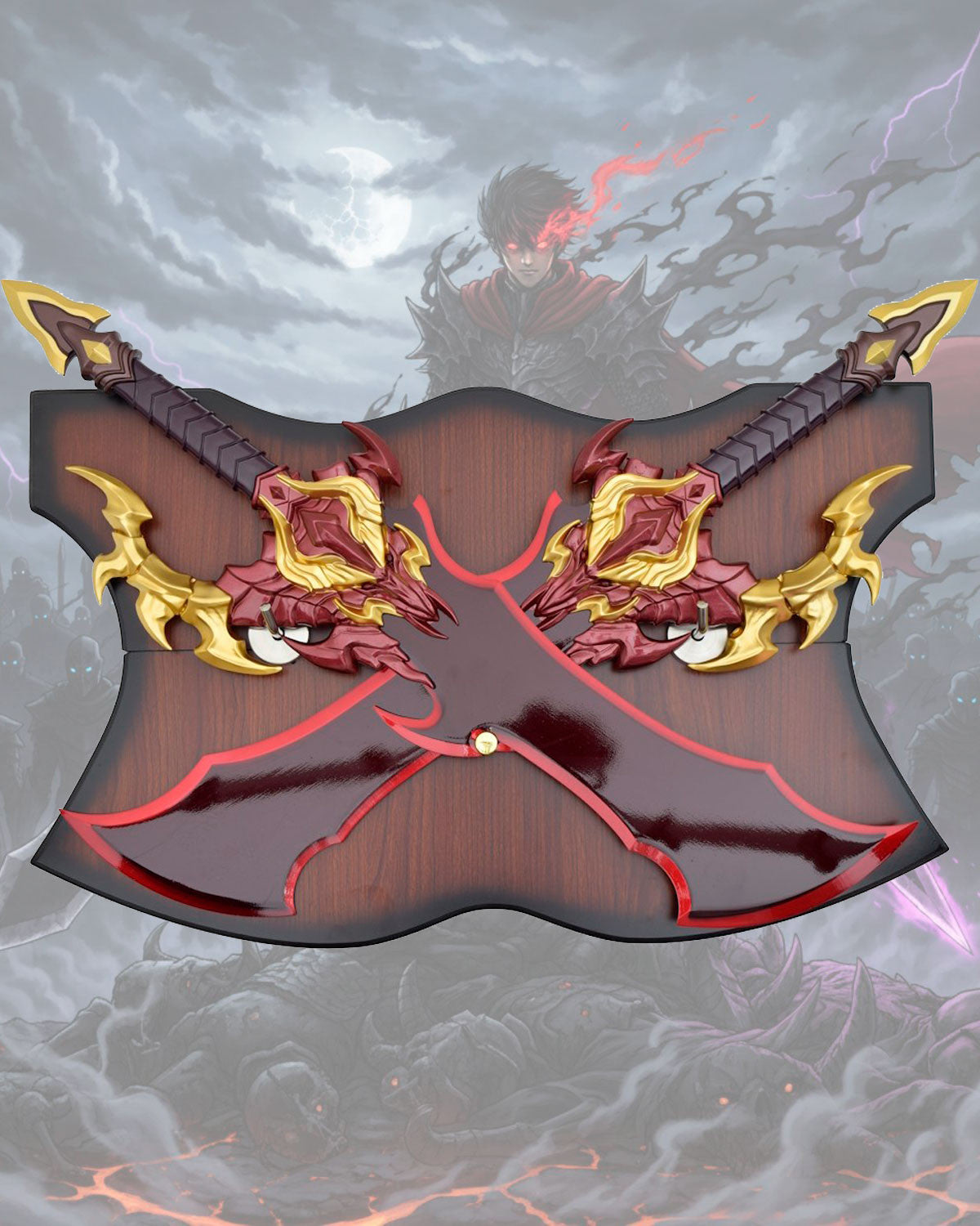 Dagas Rey Demonio Jinwoo Solo Leveling, réplicas no oficiales