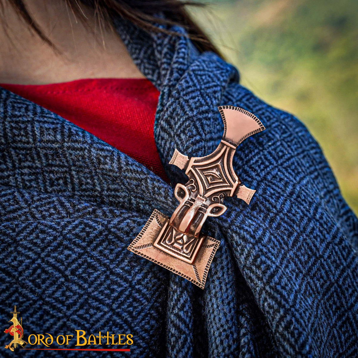 Broche Lombardo Bronce Siglo VI Fundición Cera