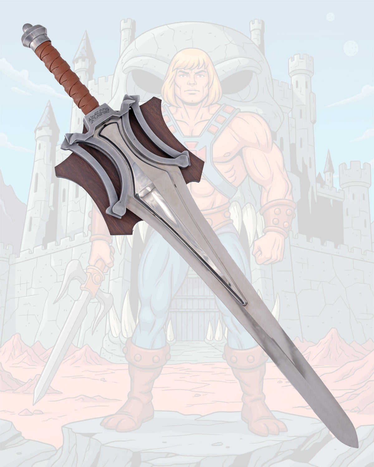 Espada de He-Man de Masters del Universo, réplica No oficial