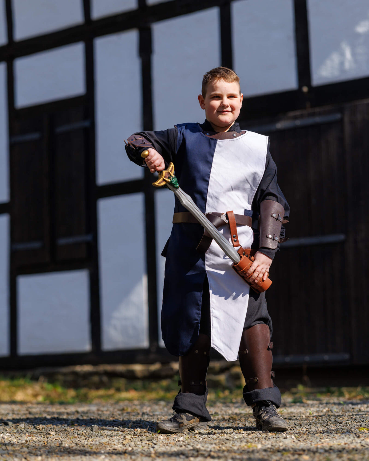 Espada medieval LARP para niños, modelo Vaelyra