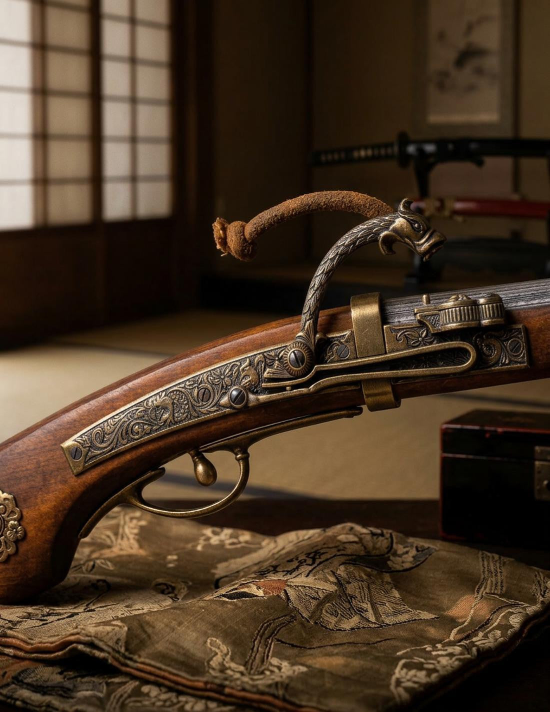 Rifle de chispa, Japón 1800