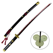 Pack Pentalogía Legendaria: El Santuario del Guerrero de One Piece (5 katanas + stand)