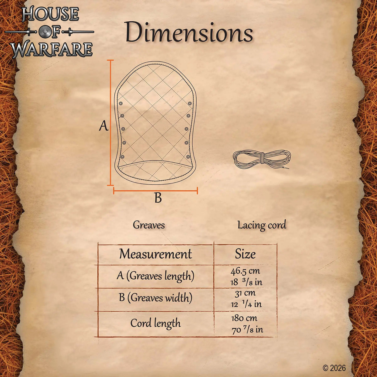 Grebas Acolchadas Medievales para LARP