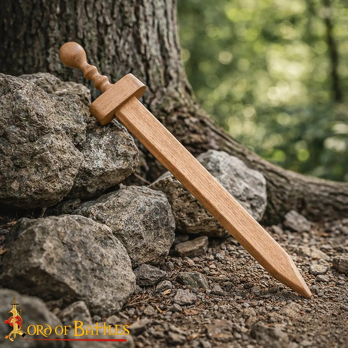 Espada Gladius Romana artesanal de madera