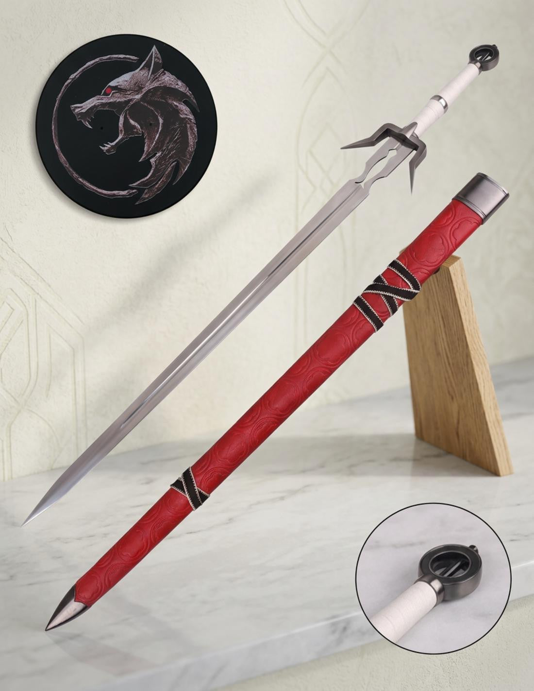 Réplica Espada Ciri Zireael The Witcher Acero