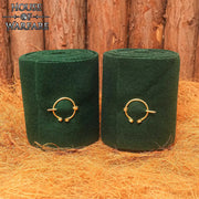 Par de Broches Vikingos de Latón para Capas