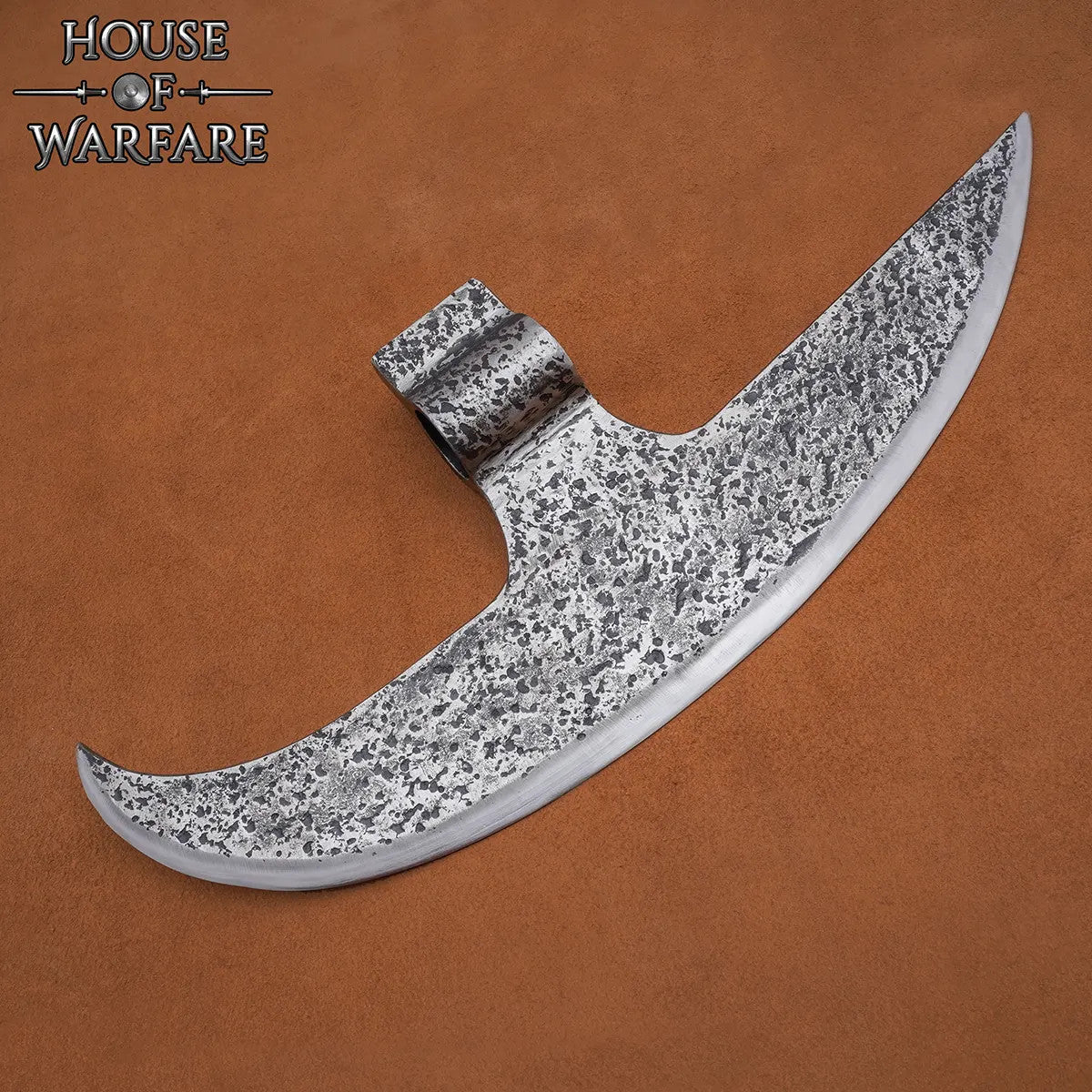 Cabeza de Hacha Bardiche Acero Acabado Antiguo
