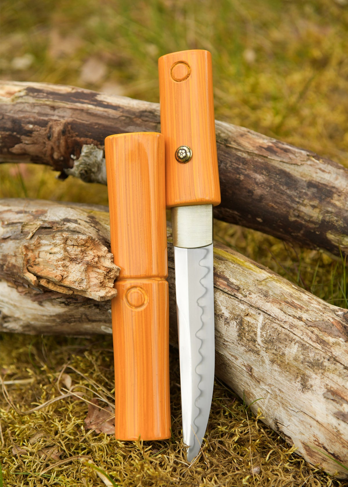 Tanto Japonés Dragon King Acero T10 Choji Hamon
