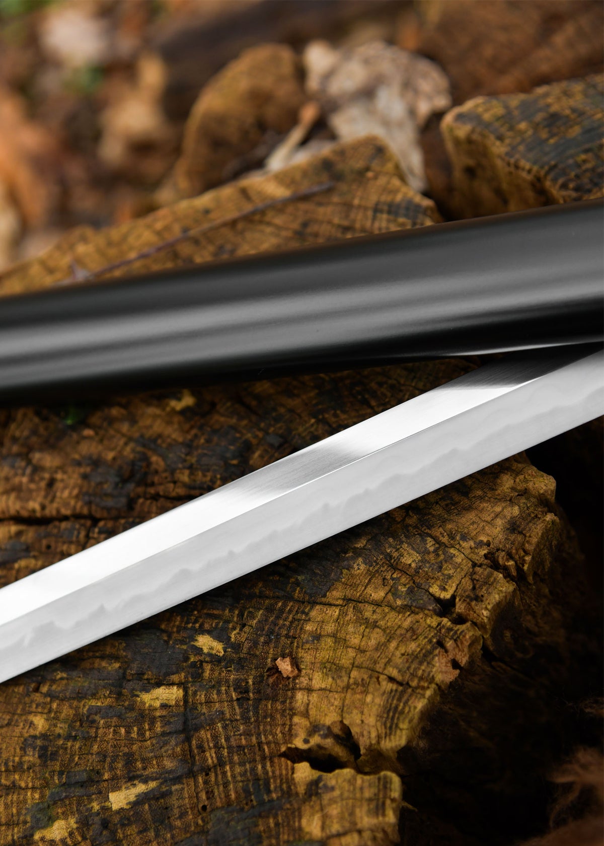Katana funcional Dragon King Zatoichi, hoja forjada