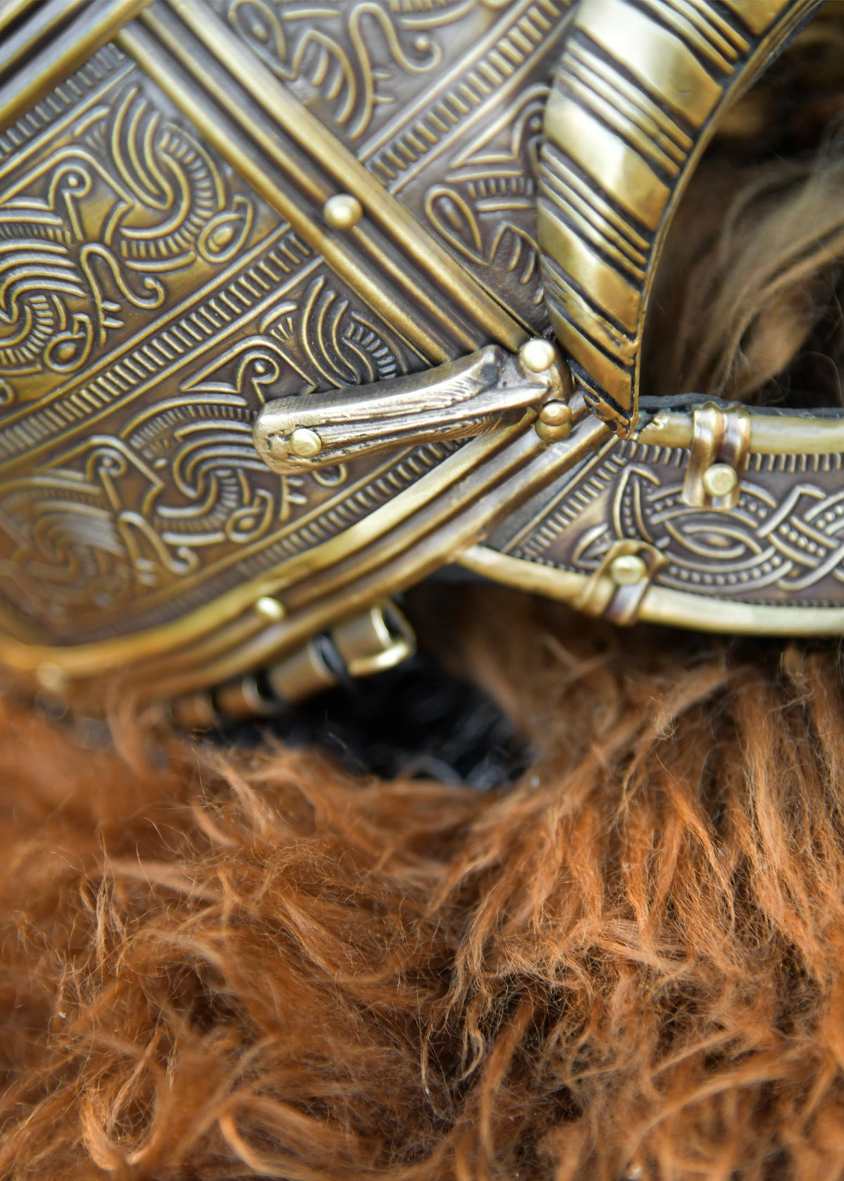 Casco Vikingo de Valsgarde con Malla de Acero - Réplica Histórica