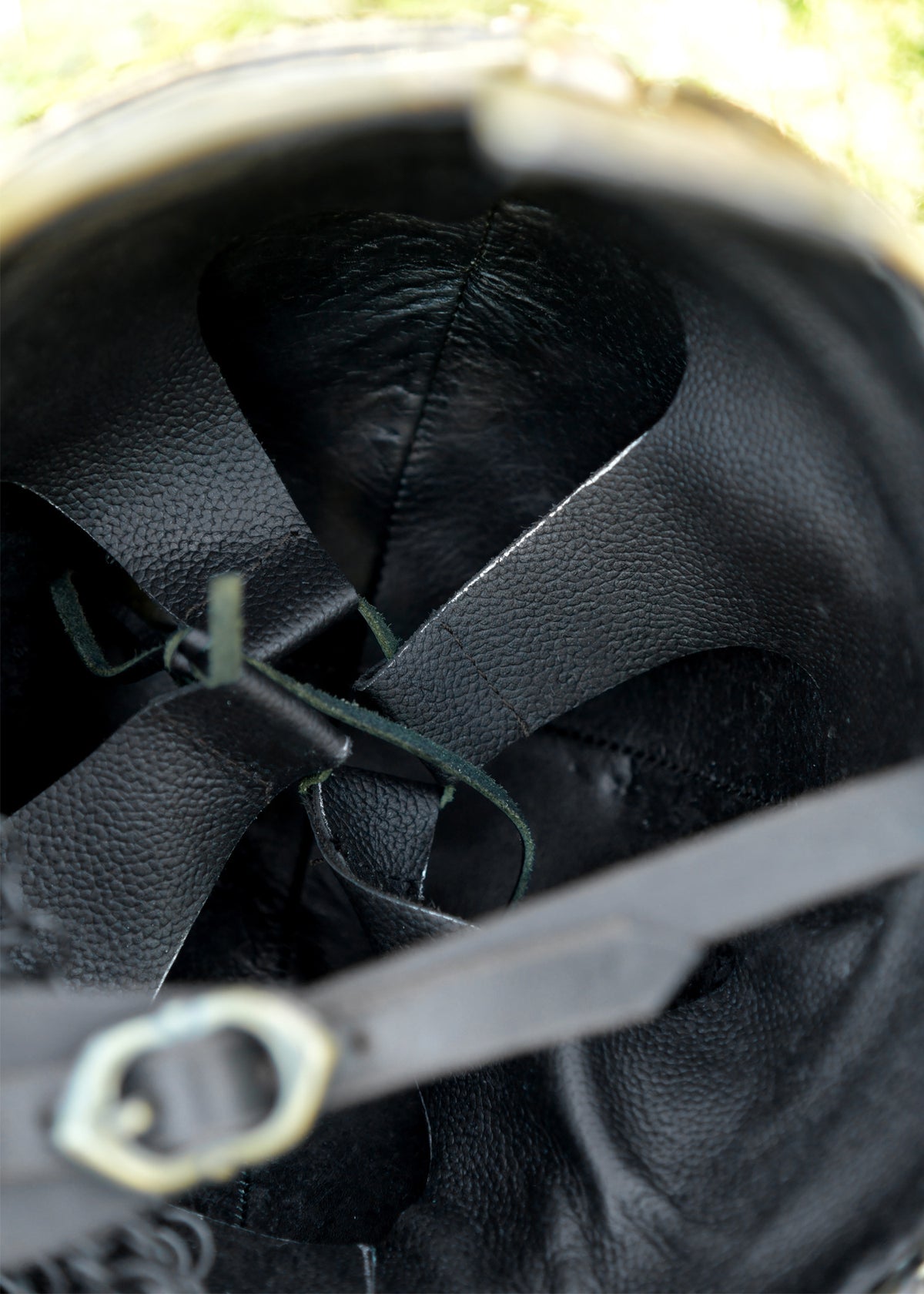 Casco Vikingo de Valsgarde con Malla de Acero - Réplica Histórica