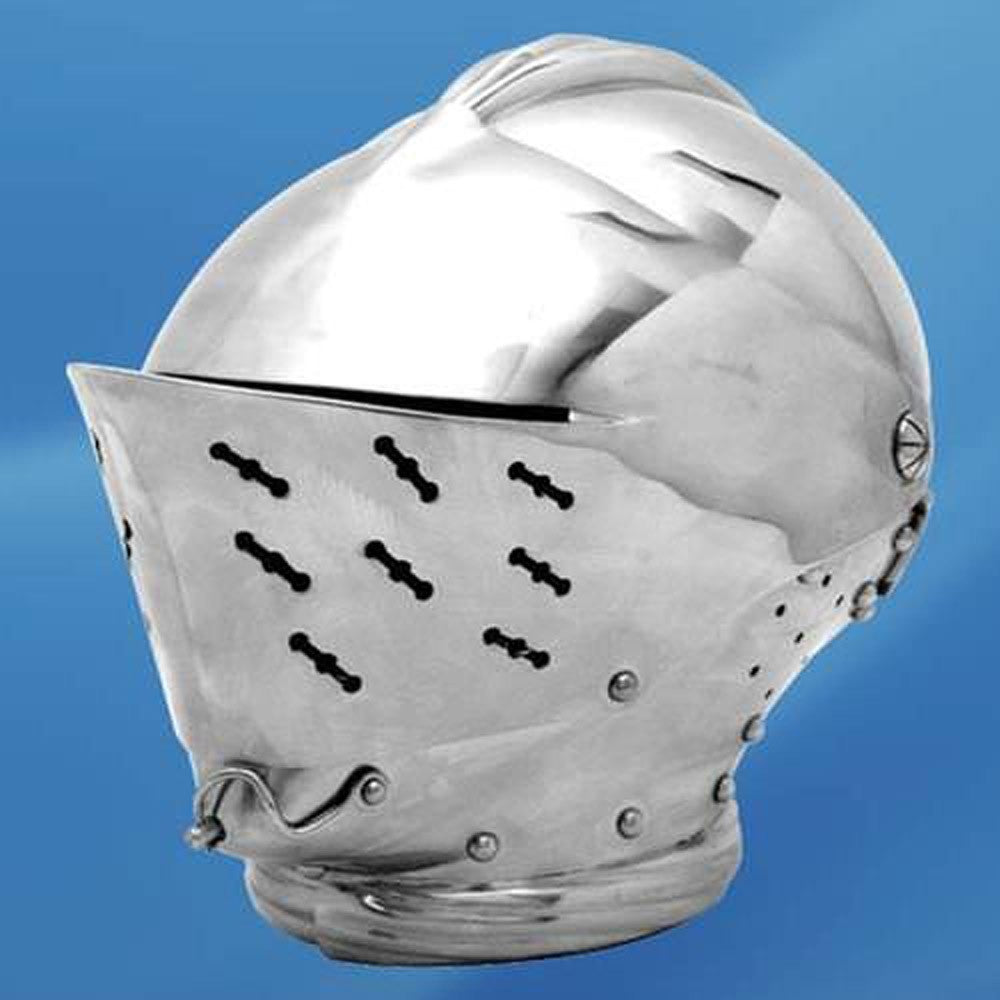 Casco Medieval Tudor Cerrado, años 1522-1523