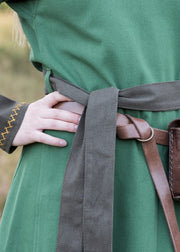 Vestido vikingo Jona, verde