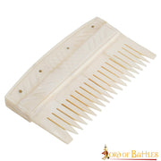 Peine medieval para mujer en hueso (10,1x5,6 cm.)