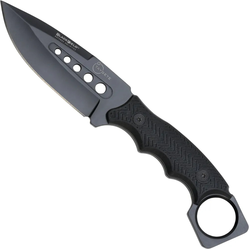Cuchillo táctico BlackField modelo Taygete con funda