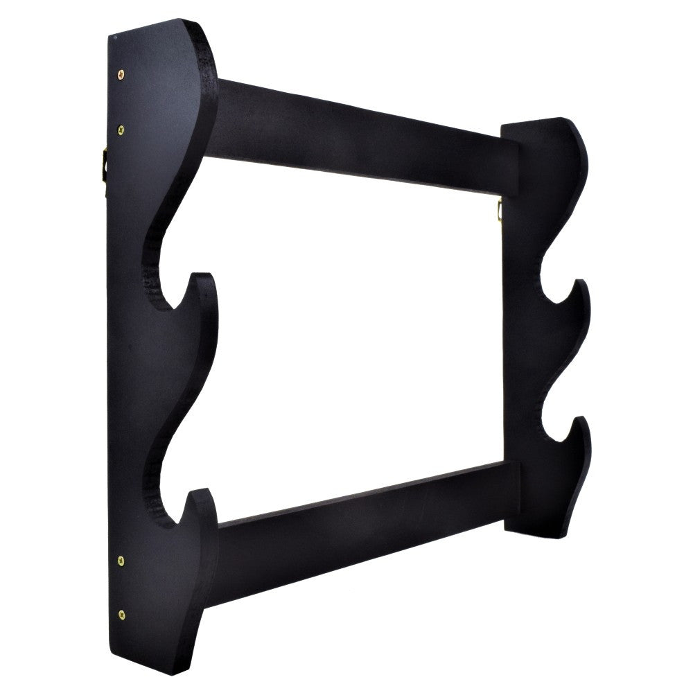 Expositor de pared para 2 katanas