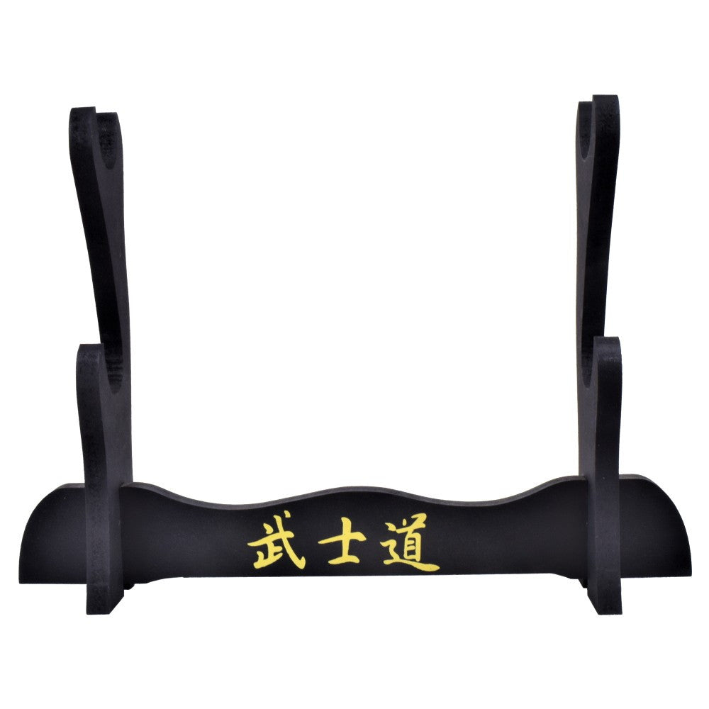Expositor de sobremesa para 2 katanas