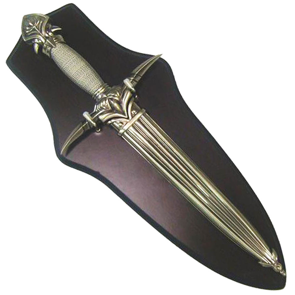Daga decorativa de fantasía con soporte (43 cm.)