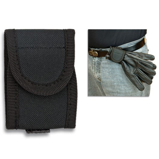 Porta-guantes para cinturón con velcro