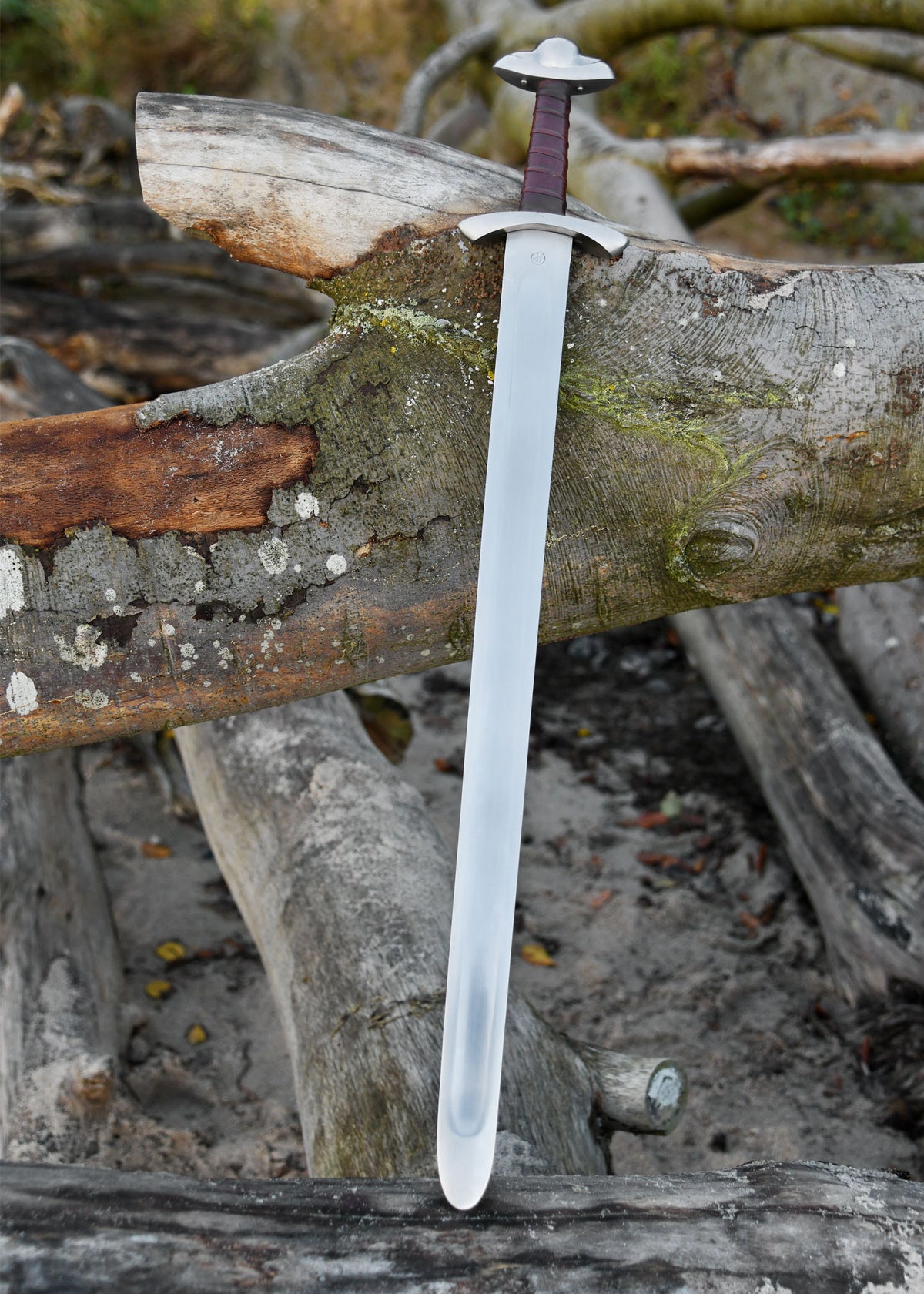 Espada Vikinga, tipo Petersen, para prácticas -  Versión larga (90,5 cm.)