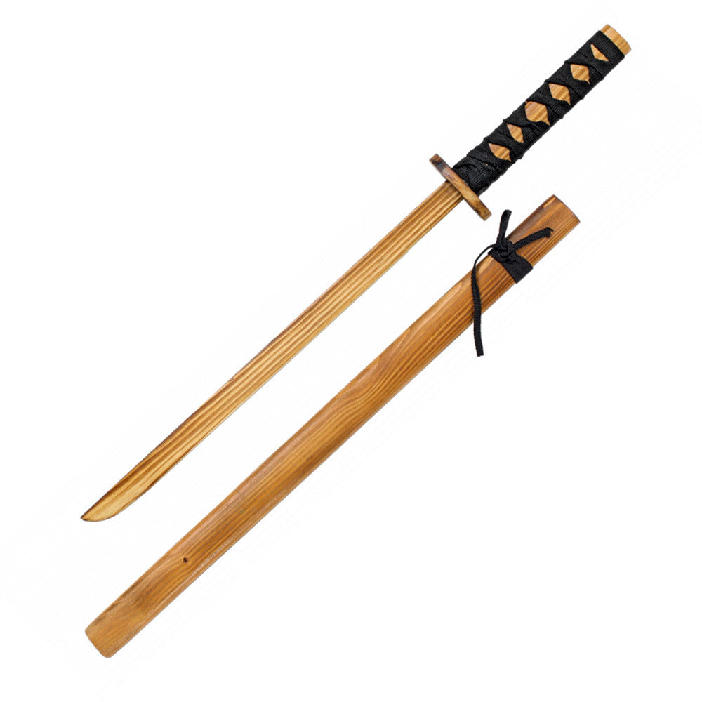 Katana madera, color natural, para niños (72 cm.)