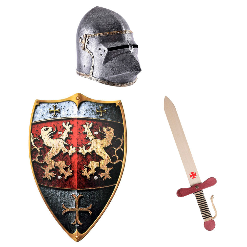 Pack niño Caballero Lowenfels: Espada, Escudo y Casco