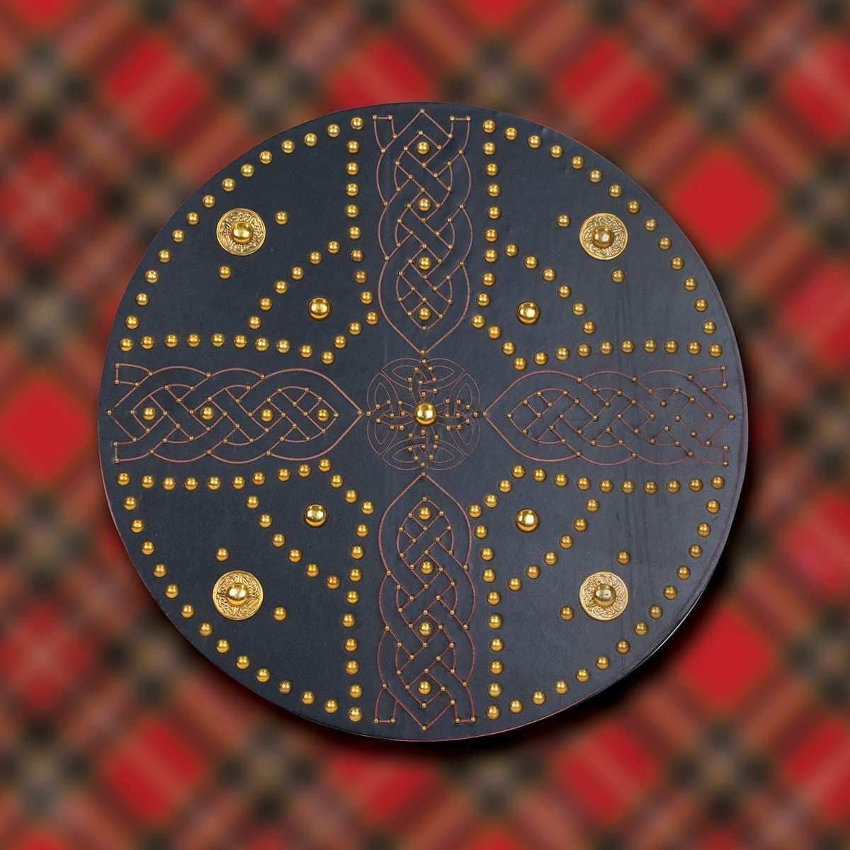 Escudo EscocésTarge con Cruz Celta, siglos XIII-XIV (51 cm.)