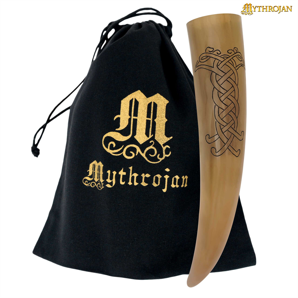 Cuerno vikingo para beber modelo Ravan (400 ml.)