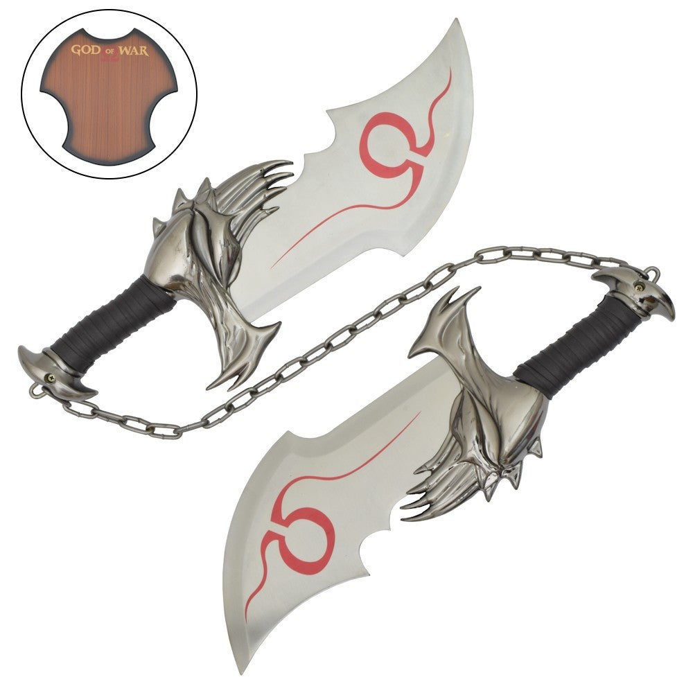 Espadas decorativas Blades of Chaos de Kratos - God of War