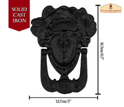 Aldaba medieval hierro modelo Diosa Atenea