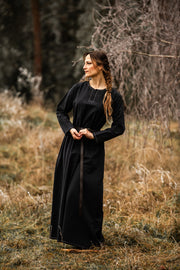 Vestido Vikingo mujer Helga en negro