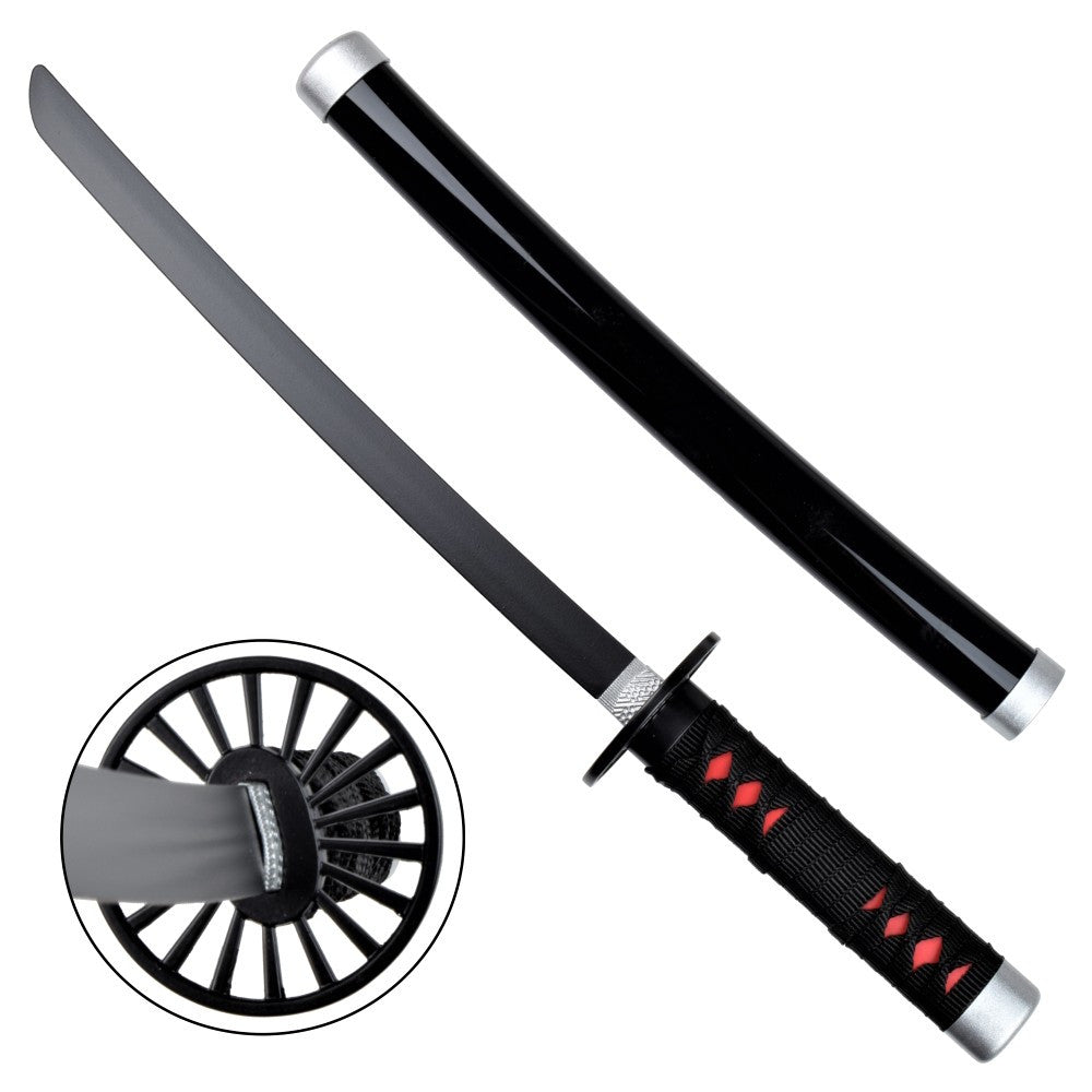 Mini Katana Tanjiro Kamado, hoja en bambú