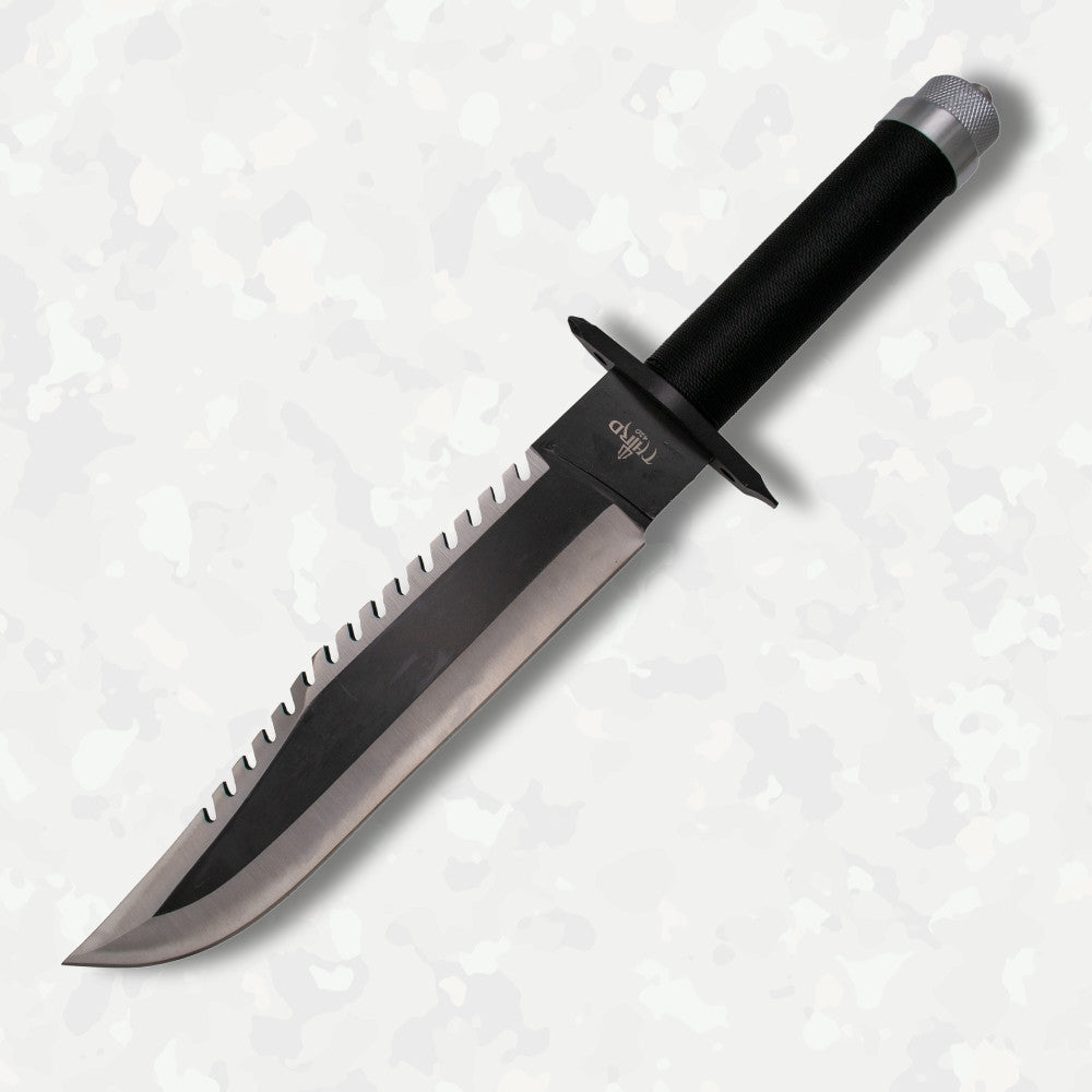 Cuchillo táctico aventura con funda (39,7 cm.)