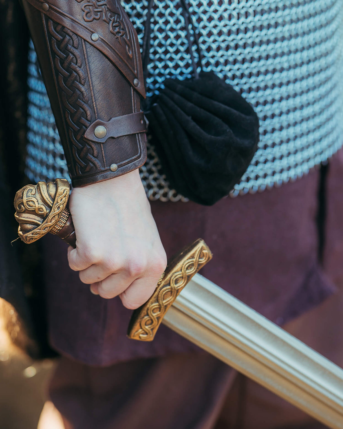Espada medieval modelo Huskarl para LARP
