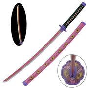 Katana Kokushibou de Demon Slayer en Bambú con LED